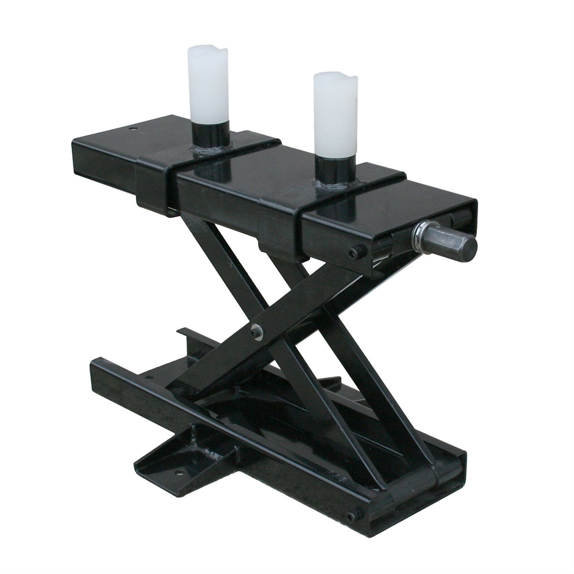 Atlas Automotive Equipment Blakcjack Motorcycle and ATV Center Jack with Adapters